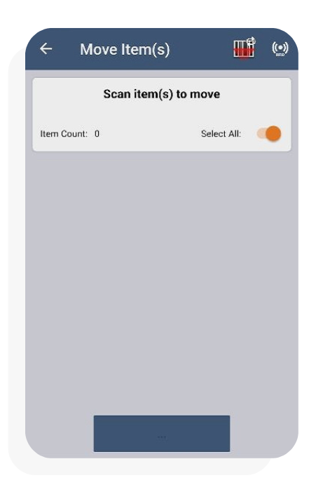 Scan Move Check Moving an Item