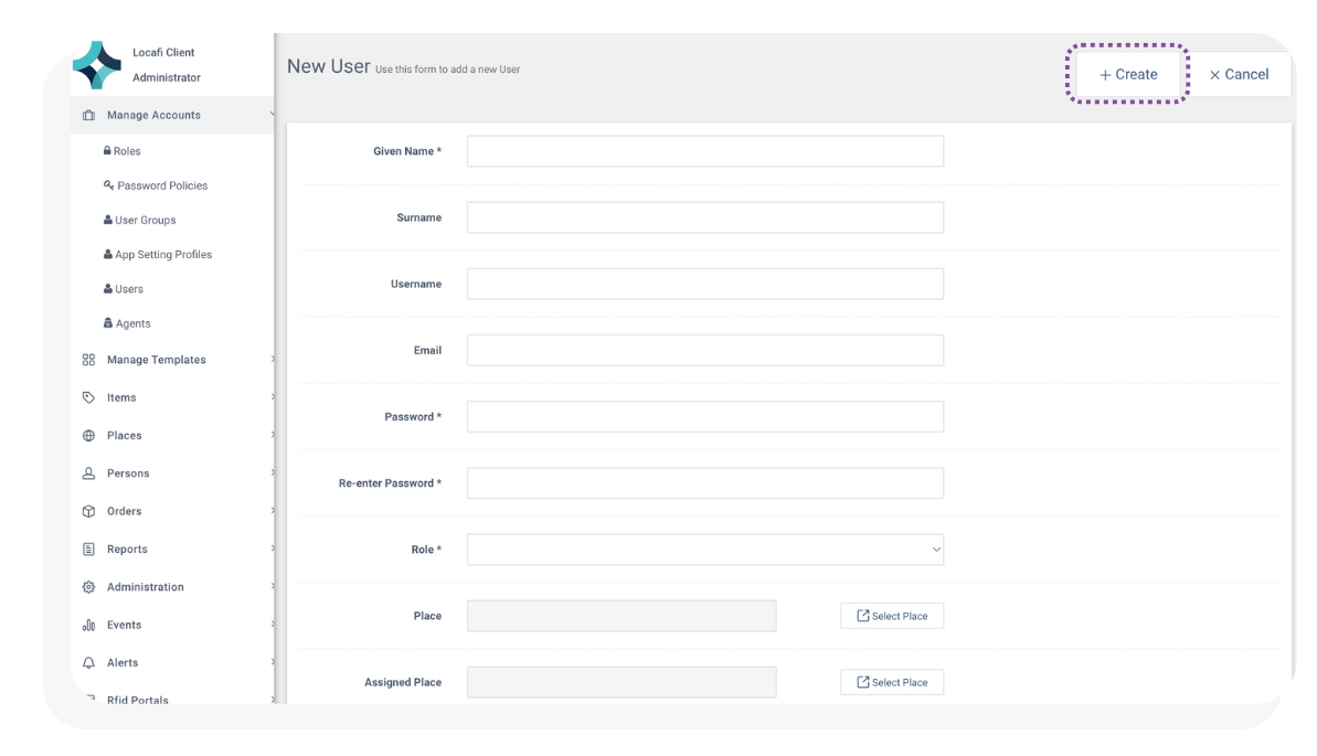 Creating Users